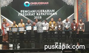 Kabupaten Pemalang Raih Predikat Zona Hijau/Predikat Kepatuhan Tinggi Tahun 2018