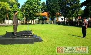 Bupati Pemalang Pimpin Apel Besar Kaposkamling