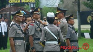 Kapolsek Ulujami dan Comal Purna Tugas