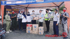 PDAU Pemalang Bantu Logistik Posko Perbatasan