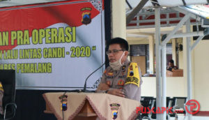 Polres Pemalang Gelar Operasi Keselamatan Lalu Lintas Candi 2020, Ini Sasarannya
