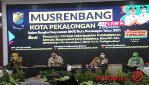Pemkot Pekalongan Gelar Musrenbang RKPD 2021 via Live Streaming