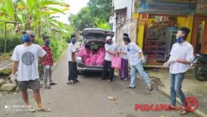 Corona, Komunitas Seneng Bareng Pemalang Berbagi Sembako