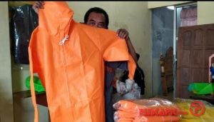 Berdayakan Puluhan Penjahit, Pemkot Tegal Mampu Produksi Baju APD