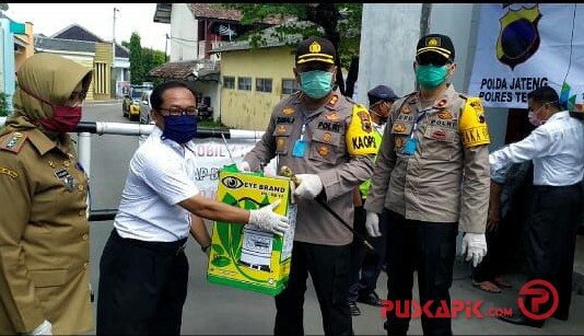 Lihat, Polres Tegal Bentuk Kampung Siaga Covid-19