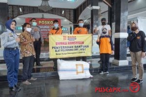 Toserba di Pemalang Bantu 450 APD ke Posko Covid-19