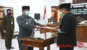 Tok! Perbaikan LKPJ Bupati Disetujui Anggota DPRD Pemalang