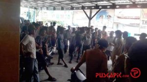 BLT Dipotong, Ratusan Warga Geruduk Balai Desa Jembayat Tegal