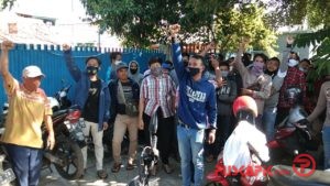 Tuntut THR, Ratusan Buruh Pekalongan Demo