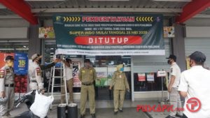 Rapid Test Pengunjung dan Karyawan Reaktif, Superindo Pekalongan Ditutup