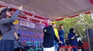Disayangkan, Bupati Brebes Hadiri Gowes dan Dangdutan di Tengah Pandemi