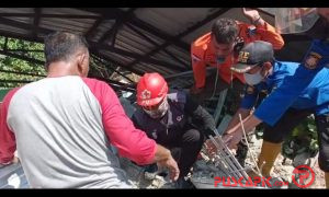 Seorang Pekerja Tewas Tertimpa Bangunan Klinik di Gumayun Tegal