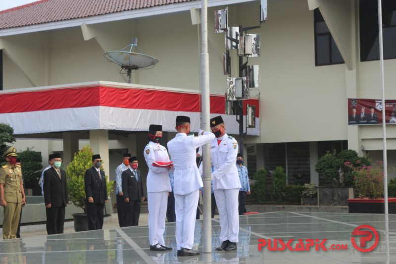 Upacara 17 Agustus, Wali Kota Pekalongan Gelorakan Pantang Mengeluh di Tengah Pandemi
