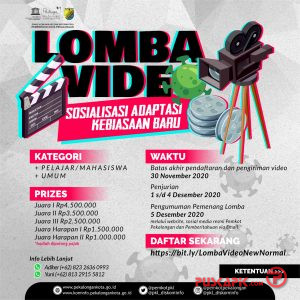 Dinkominfo Pekalongan Gelar Lomba Video New Normal