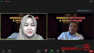 Isi Webinar Simultan, Ini Pesan Wabup Pemalang Terpilih Mansur Hidayat Kepada Calon Mahasiswa