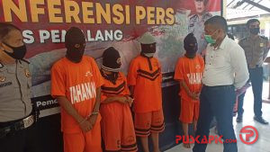 Polres Pemalang Amankan 5 Anak Punk yang Aniaya Teman Sendiri