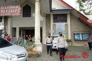 Begini Pengamanan Perayaan Paskah di Batang