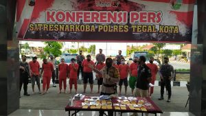 Januari-April 23 Tersangka Kasus Narkoba di Tegal Dibekuk, Ini Rinciannya