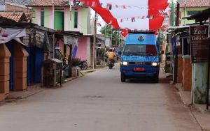 Larang Penerbangan Balon Udara, Dinkominfo Kota Pekalongan Siaran Keliling