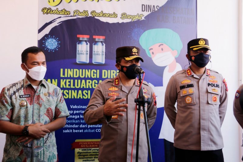 Dukung Herd Imunity, Polda Jateng Siapkan Tenaga Vaksinator
