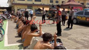 Di Tegal, Puluhan Pelajar dan Pengangguran  Diamankan Polisi, Kenapa?