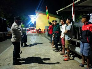 Asik Pesta Miras, 7 Pemuda di Pekalonhan Dihukum Push Up