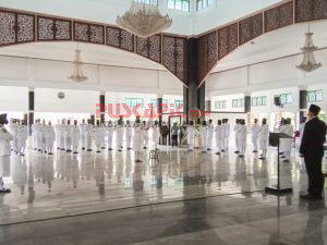 Lihat, Begini Pengukuhan Pakibraka HUT ke-76 RI di Pemalang