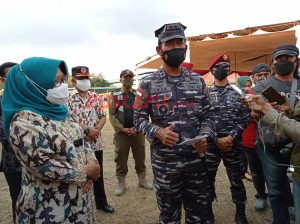 Top! Serbuan Vaksin Koarmada II di Kabupaten Tegal Lampui Target