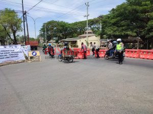 Perbaikan Jalan DI Pandjaitan Pemalang, Arus Lalu Lintas Dialihkan