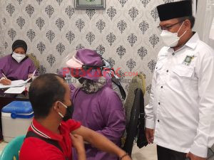 DPC PKB Brebes Targetkan Vaksinasi 10 Ribu Orang Tiap Pekan