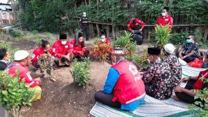 HUT ke 76, PMI Kabupaten Tegal Ziarah dan Napak Tilas di Makam Tokoh PMI