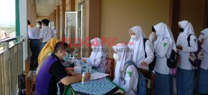 Horeee, Siswa MAN 2 Brebes 100 Persen Divaksin