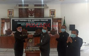 Tok! DPRD Setujui Raperda Perubahan APBD Pemalang 2021