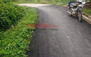 Proyek Rabat Beton DD Mojo 2 Bulan Sudah Rusak, Diaspal Swadaya Warga