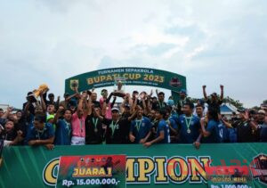 Diperkuat Eks Striker Timnas, Baruna FC Boyong Piala Bupati Pemalang 2023