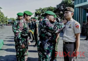 Puluhan Prajurit Kodim 0711 Pemalang Naik Pangkat