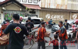 Berkah Ramadan, Pemuda Pancasila Pemalang Bagi-bagi Takjil dan Santuni Ratusan Anak Yatim