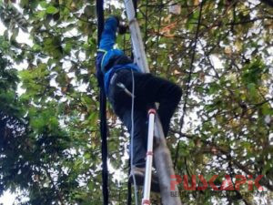 Warga Sekitar TPA Pesalakan Pemalang Dapat Bantuan Akses Internet dari Diskominfo