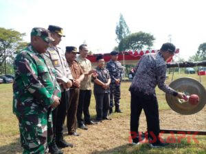Bupati Pemalang Buka TMMD Sengkuyung 2023 di Desa Widodaren