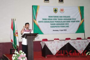 Begini Monev Hibah KONI Pemalang 2023