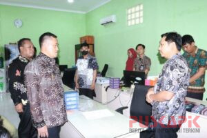 Usai Libur Lebaran, Mansur Sidak ke Sejumlah Dinas Pemkab Pemalang