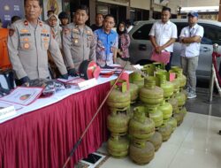Polres Batang Bongkar Sindikat Pencuri Gas Melon Antarkota
