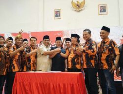 Giliran Pemuda Pancasila Kabupaten Tegal Deklarasikan Dukungan ke Ischak-Kholid