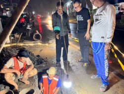 Dirut PDAM Pemalang Cek Pipa Pecah, Minta Petugas Kebut Perbaikan