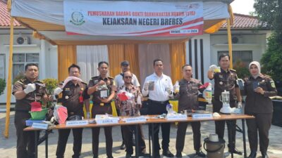 Barang Bukti Ribuan Butir Obat Terlarang Dimusnahkan