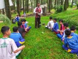 Tingkatkan Kecakapan, Pramuka Kwarran Batang Berlatih di Sikembang