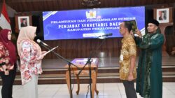 Bupati Fadia Lantik Edy Herijanto sebagai Penjabat Sekda