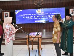 Bupati Fadia Lantik Edy Herijanto sebagai Penjabat Sekda