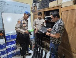 Cegah Penyalahgunaan Propam Polres Pekalongan Cek Senjata