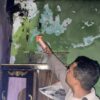 Akibat Korsleting AC, Sebuah Rumah di Kesesi Pekalongan Terbakar